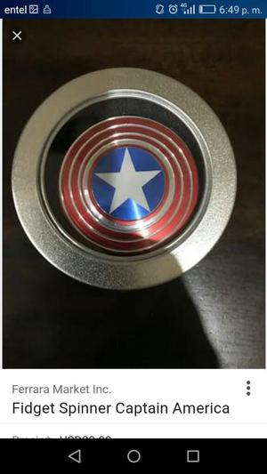 Spinner Capitan America