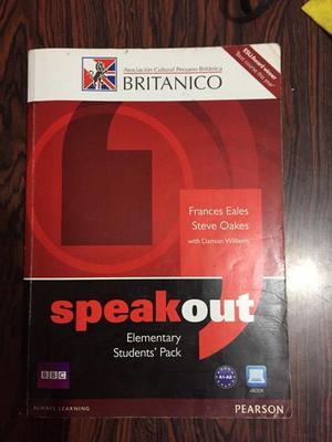 Vendo libro Britanico Speakout Elementary