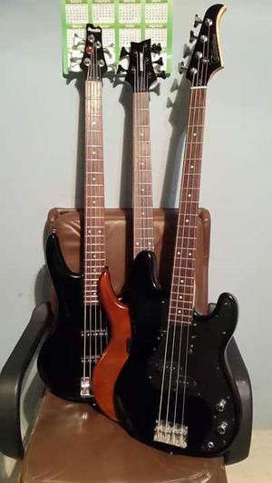Vendo/cambio 3 Bajos Eléctricos Y 2 Guitarras Como Nuevo