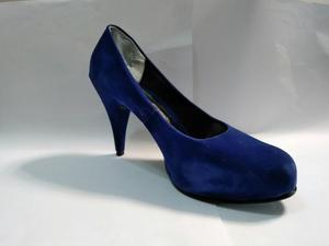 Zapatos Nuevos Talla 36 Color Azul.