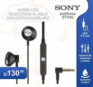 SONY Audífonos Stereo Hands Free STH30