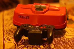 Virtual Boy + Casette Mario Tennis Y Mando Funcionando