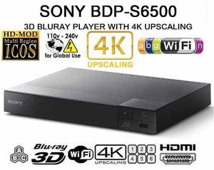 Reproductor Bluray Sony 3d 4k Ultra Hd Wi-fi Bdp-s Sacd