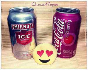Smirnoff + Coca Cola Cherry + Emoji Whatsapp