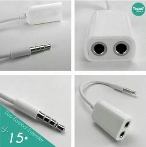 Adaptador para Conectar Dos Audifonos