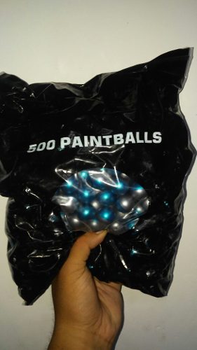 Bolsa De 500 Paintballs - Proball Semi Profecional
