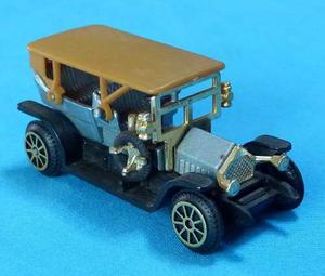 Carrito Carro En Miniatura Modelo Antiguo Hong Kong Marrón