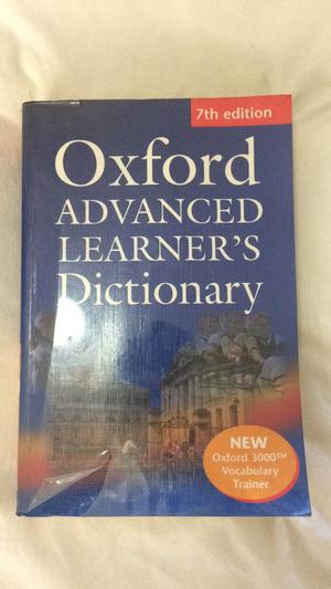 Diccionario Ingles Oxford Advanced