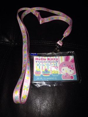 Foto check con colgador de Hello Kitty Original