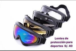 Lentes Goggles Motocross Deportes