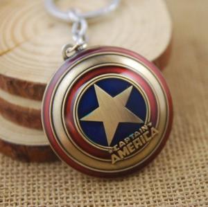 Llavero Metal Escudo Capitán América