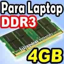 Memorias 4gb Ddr3 Para Laptops