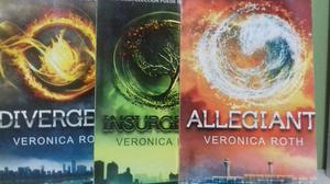 SAGA DIVERGENTE LIBROS