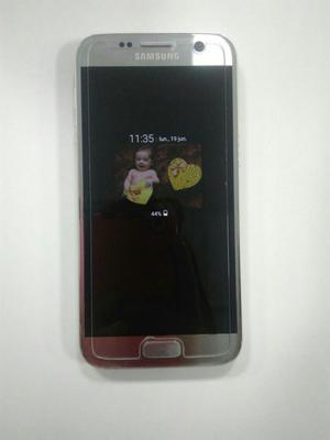 Samsung S7 Plateado Estado 9/10