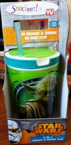 Disney Star Wars Yoda Snackeez / Nuevo S/ 