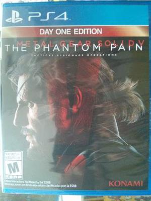 Metal Gear Solid 5 - V The Phantom Pain Day One Edition Ps4