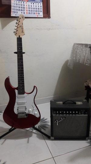 guitarra electrica yamaha 012 amplificador fender