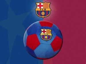 Almohada Equipo De Futbol Barcelona 3d