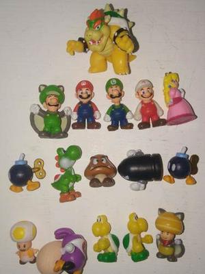 Mk Coleccion Mario Bross Nintendo Original Miniaturas