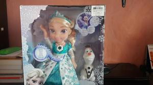 Muñeca Frozen Elsa Vestido Mágico