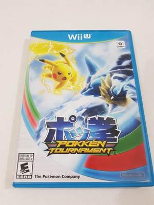 Nintendo Pokken Tournament Pokemon Wii U