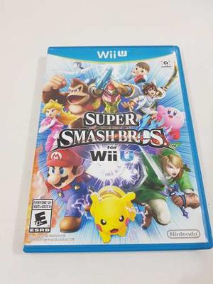 Super Smash Bros Wii U Nintendo Oferta