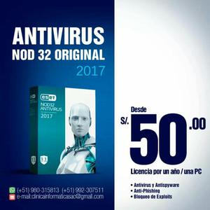 Antivirus Nod32 para Laptop Y Pc