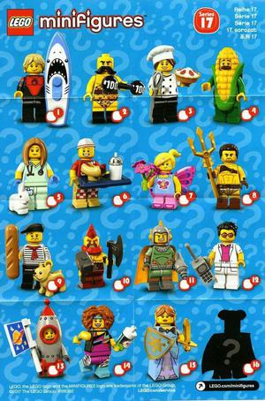 Lego Minifiguras Serie 17