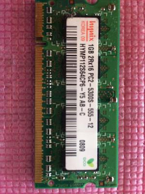 Memoria SODIMM DDR2 1 GB a S/. 