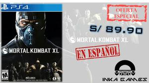 Mortal Kombat Xl Sellado Inka Games.