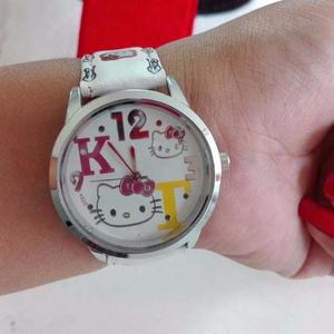 Reloj Hello Kitty- Correa Con Diseño