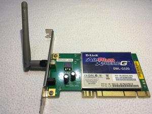 Tarjeta PCI Wireless DLINK AirPlus Xtreme G DWLG520