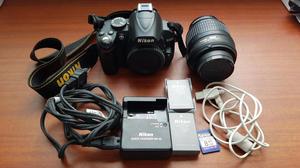 Vendo camara Nikon D con accesorios S/.850