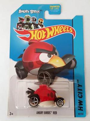 Hot Wheels Angry Birds Red Blister Usa En Stock