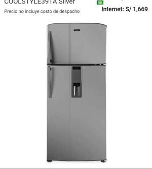 Refrigeradora Coldex 450 Lt Silver Nueva
