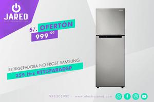 Refrigeradora Samsung RT25FARADSP No Frost 255Lt. Plateado
