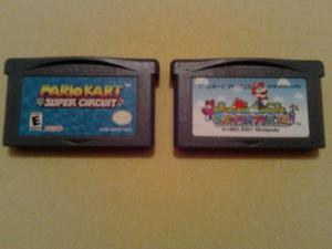 Remate Mario Kart Y Super Mario Game Boy Advance