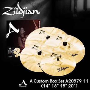 Set Platillos Zildjian A Custom Box -paiste Meinl Sabian