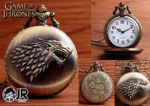 Game Of Thrones Reloj De Bolsillo Stark Jrstore En Tda Lince