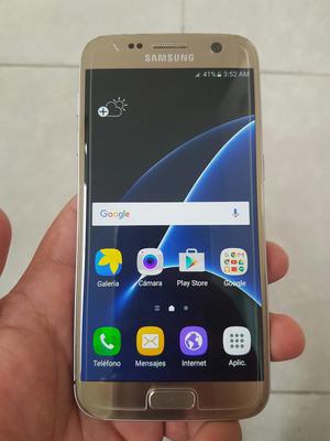 Samsung S7 Dorado Libre 9.5 de 10
