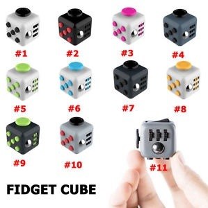 Cubo Antiestres, Juguete De Bolsillo Fidget Cube 3.3 Cm