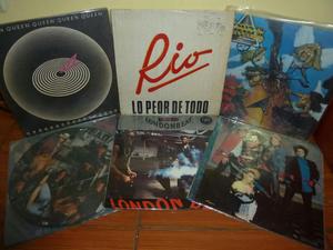 Discos de Vinilo Full Rock,pop de Epoca