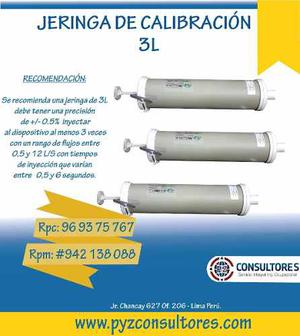 Jeringa Calibradora Para Salud Ocupacional