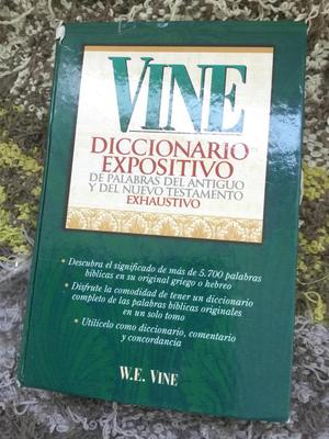 Vine Diccionario Expositivo Exhaustivo