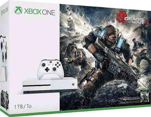 Xbox One S 1tb Gears Of War 4 Bundle 100% Nuevo