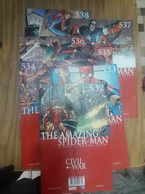 Comics the amazing spiderman civil war