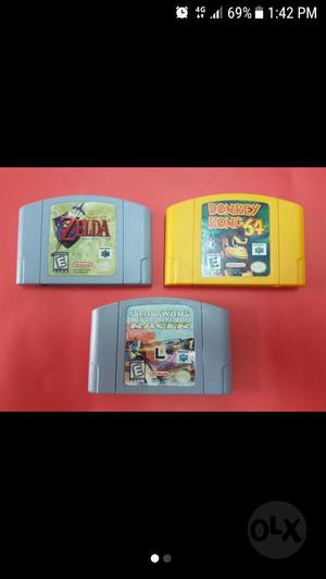 Juegos Originales para Nintendo 64