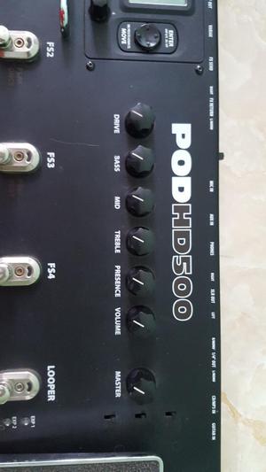 Pedalera Line 6 por Hd 500