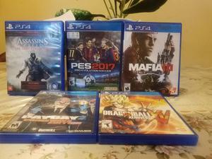 VENDO JUEGOS PARA PS4