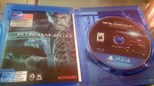 Vendo Metal Gear V Ps Negociable